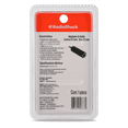 thumbnail image 4 of Adaptador RadioShack 6.3 mm a auxiliar 3.5 mm, 1 puerto, audio estéreo, negro, 4 of 4