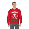 thumbnail image 5 of World's cutest elf Unisex Sweatshirt, S-2XL Holidays Xmas Christmas Elves, 5 of 9