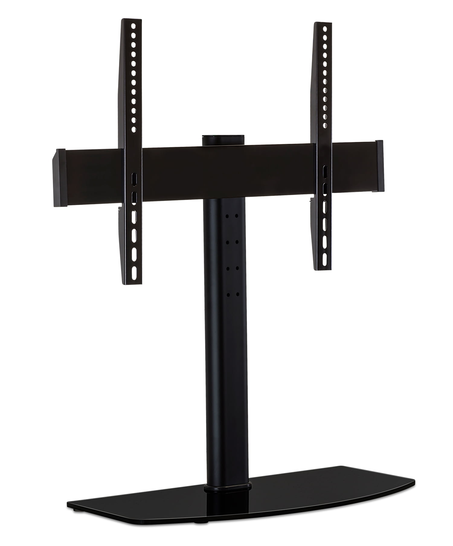 Mount-it! Universal Tv Stand Base Replacement, Table Top Pedestal Mount  Fits 32 - 60 Inch Lcd Led Plasma Tvs, 110 Lbs. Capacity