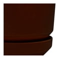 thumbnail image 3 of Maceta Edenika Formec con Plato Contemporánea 6 Pulgadas Chocolate, 3 of 4