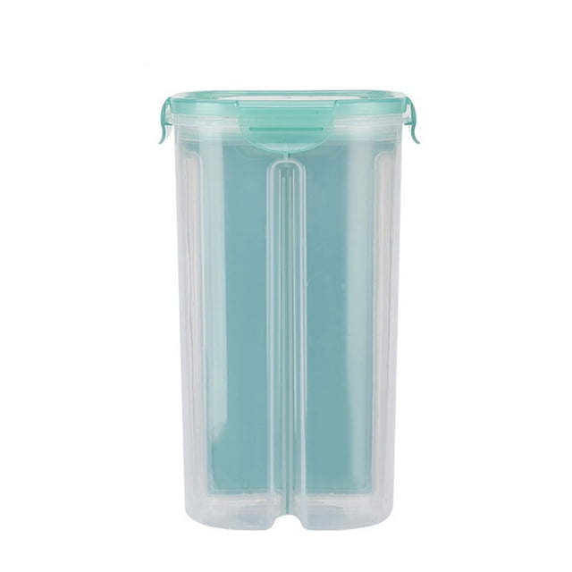 AMERTEER Boîte de Rangement Multi-Grains Séparée Scellée avec Couvercle Rotatif