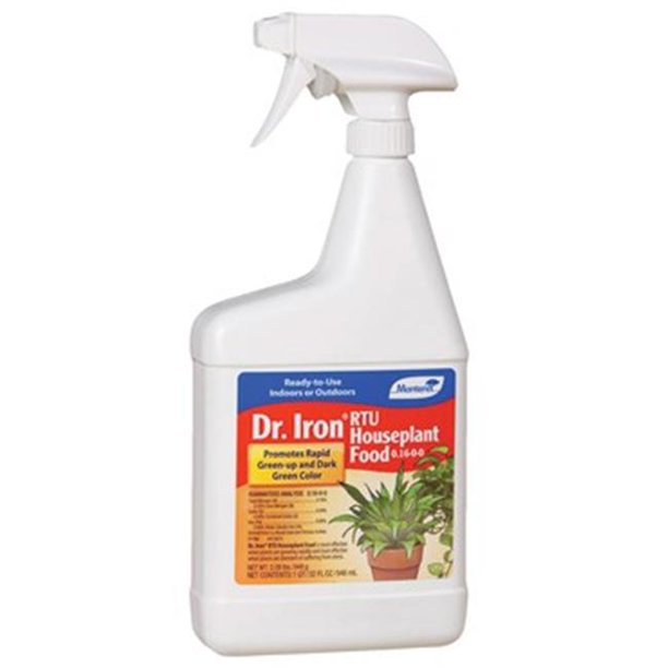 Lawn and Garden Products LG 7138 Dr. Iron RTU Houseplant Food Walmart