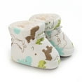 thumbnail image 2 of Baby Girl Boots First Walkers Newborn Winter Non-Slip Warm Soft Booties Baby Shoes 0-18M, 2 of 8
