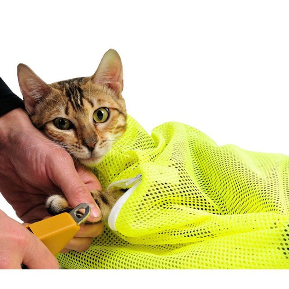 cat bath mesh bag