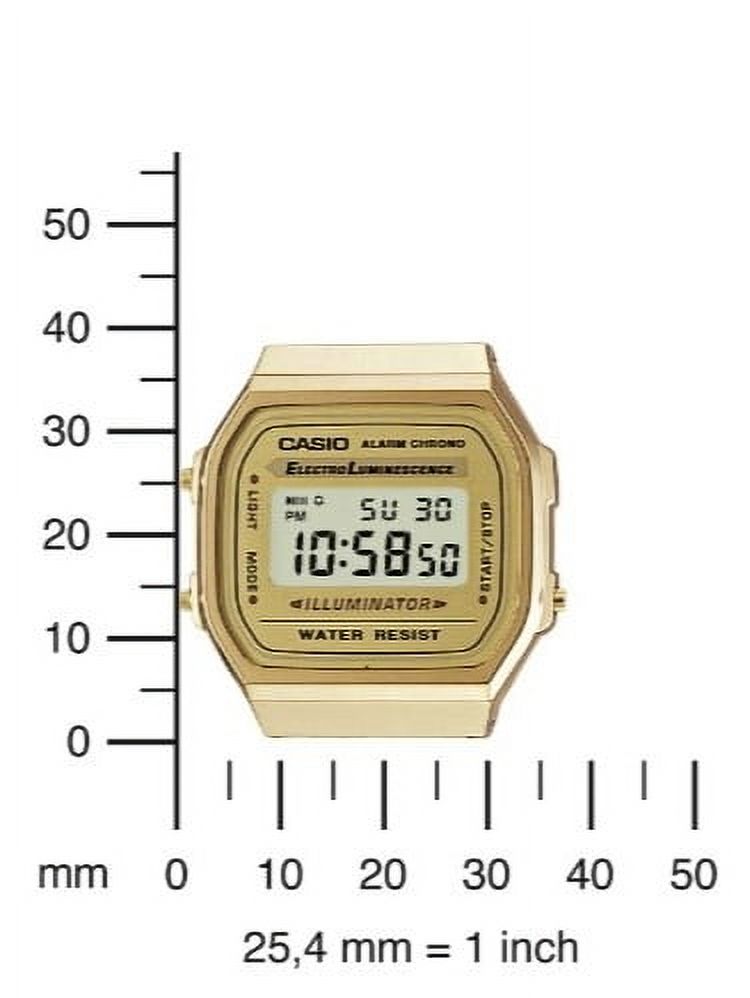 Casio A168WG-9UR Vintage Digital Gold Watch photo 3