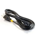 thumbnail image 2 of C2G 14ft 18 AWG Universal Right Angle Power Cord (NEMA 5-15P to IEC320C13R) - 14ft, 2 of 3