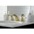 thumbnail image 3 of Kingston Brass KB972PLB Widespread Bathroom Faucet, Polished Brass, 3 of 5