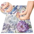 thumbnail image 4 of Coolnut Flowers & Bird Bath Rugs 39 x 20 Inch, Soft Absorbent Washable Plush Carpet with Non-Slip Rubber Back for Entryway, Bedroom, Kitchen, Bathroom Home Decor Gifts, 4 of 7