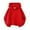 Red, variant on Bigetiay Toddler Unisex Basic Pullover Hoodie Solid Color Long Sleeve Warm Fall Clothes 3-4 Years