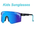thumbnail image 2 of Gafas de sol deportivas con protección UV400 para niños y niñas, lentes de sol para exteriores, béisbol, Softball, ciclismo, Mtb, 2 of 5