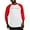 Red/White, variant on CafePress - Power Rangers Dino Zord Emble - Cotton Baseball Jersey, 3/4 Raglan Sleeve Shirt