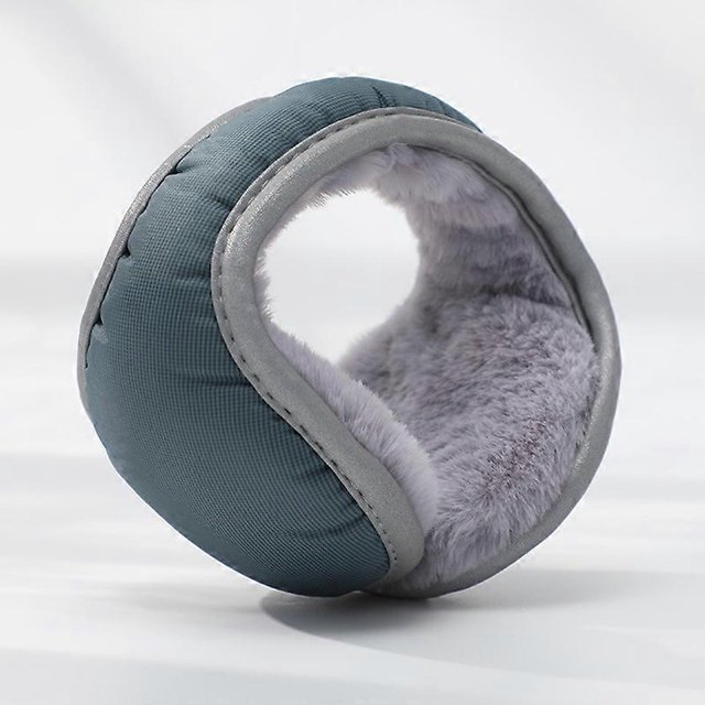 Orejeras de forro polar de piel sintética plegables para exteriores, unisex, de invierno, para detrás de la cabeza, regalo