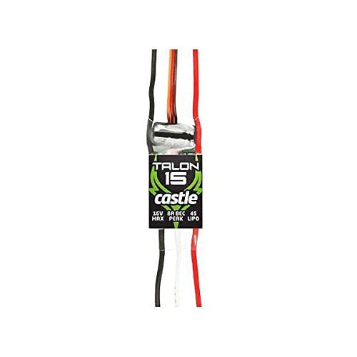 Castle Creations Talon 15 Amp Electronic Speed Controller with Heavy Duty BEC