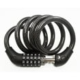 thumbnail image 7 of Lumintrail 5 Digit Resettable Combination Bike Lock with 12mm Flexible Self Coiling Braided Steel Cable, Keyless Convenience with Bike Frame Mount Bracket included - Assorted Colors, 7 of 7