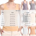 thumbnail image 3 of IUYRTFE Women's Sleeveless Round Neck Tank Top Stretch Fitted Basic Camisole for Layering and Daily Wear, 3 of 7