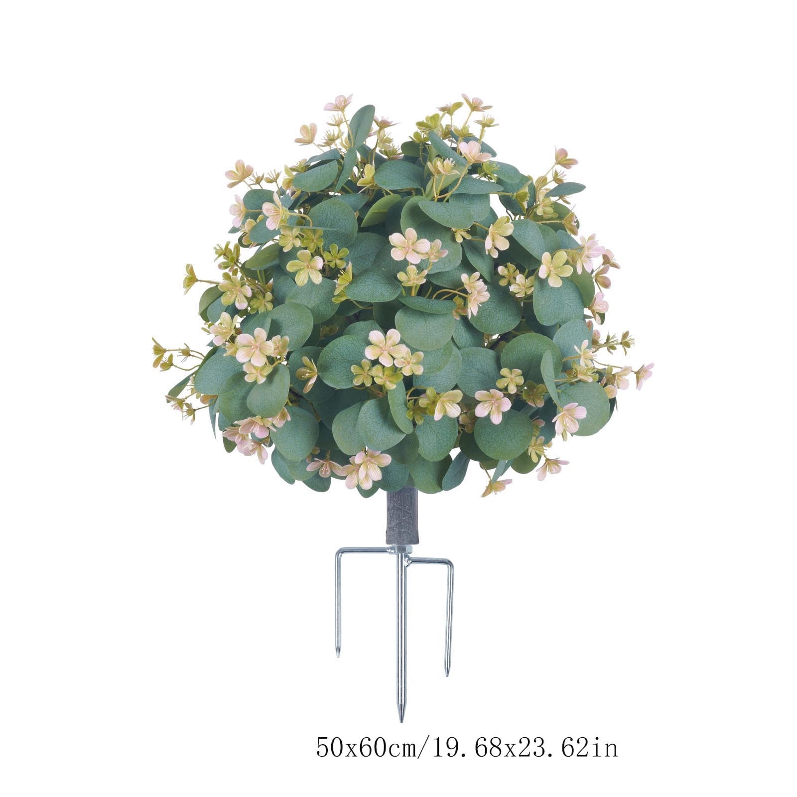 Roiihwy Artificial Flowers Outdoor Faker Plants Spring Summer Decoration, Artificial Silk Flowers, Realistic Realisic UV Resistance, Suitable for Outdoor Decoration, Courtyard Porch