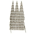 thumbnail image 4 of vidaXL Willow Trellis Plant Support Expandable Lattice Fence 5 pcs Willow, 4 of 18