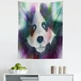 thumbnail image 1 of Psychedelic Tapestry, Panda Character in Dream World of Magic Hallucination Junkie Animal Art, Fabric Wall Hanging Decor for Bedroom Living Room Dorm, 5 Sizes, Grey White, by Ambesonne, 1 of 1