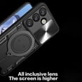 thumbnail image 6 of for Samsung Galaxy S25+ Plus (Not S25) 6.7"  Case with Magnetic Ring Kickstand, Rugged Military Grade Shockproof Case with Slide Camera Lens Cover for Samsung Galaxy S25 Plus JS-Purple, 6 of 10
