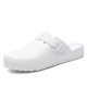thumbnail image 1 of Zapatillas de punta cerrada, zapatos de laboratorio para mujer, zapatillas de pareja, zapatillas ligeras para el hogar, 1 of 4