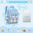 thumbnail image 3 of Mochila MUSEVOS para niñas, escuela primaria y adolescentes de 6 a 14 años, 21 L, 3 of 8