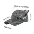 thumbnail image 3 of Cute Polyester Mesh Knitted Baseball Cap Breathable Sun Hat, 3 of 6