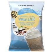 Big Train Reduced Sugar Vanilla Latte Blended Ice Coffee Beverage Mix, 3.5 lb