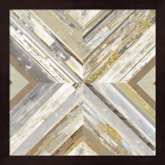 Cross Over by Tom Reeves, Framed Wall Art, 13.25W x 13.25H