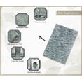 thumbnail image 5 of Bathroom Runner Rugs, Extra Soft Absorbent Bath Rugs, Non-Slip, Quick Drying, Machine Washable, Plush Comfort for Bathroom Floor, Tub, Shower and Home Decor Accessories, 22x60, Green, 5 of 9