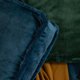 thumbnail image 5 of Nvzi Velvet Solid Square Chair Cushions Soft Thick with Fringes (Blue,18"x18"), 5 of 5