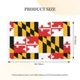 thumbnail image 3 of Flag Of Maryland Pattern Flag Double Sided Printed 3x5 Ft Flag Banner Suitable For Yard Outdoor Party Decorative, 3 of 7
