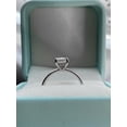 thumbnail image 4 of solitaire jewels 2.5CT Radiant Hidden Halo Moissanite Engagement Ring For Women, 14K White Gold, 4 of 5
