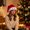 A, variant on Christmas LED Light Up Hat with Numbers & Letter Lights, Glowing Santa Hat with Colorful Built-in Bulbs, Reusable Battery-Powered Costume Accessory for Holiday Party Parade Performance
