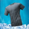 thumbnail image 2 of YanHoo Mens Athletic Fit T-shirts Lightweight Quick Dry Plus Size Short Sleeve Workout Tee Shirts, 2 of 9