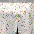 thumbnail image 4 of Birthday Dog Crate Cover, Colorful Party Pattern Happy Occasion Theme Dots Stars Streamer, Easy to Use Pet Kennel Cover for Medium Large Dogs, 35" x 23" x 27", Multicolor, by Ambesonne, 4 of 6