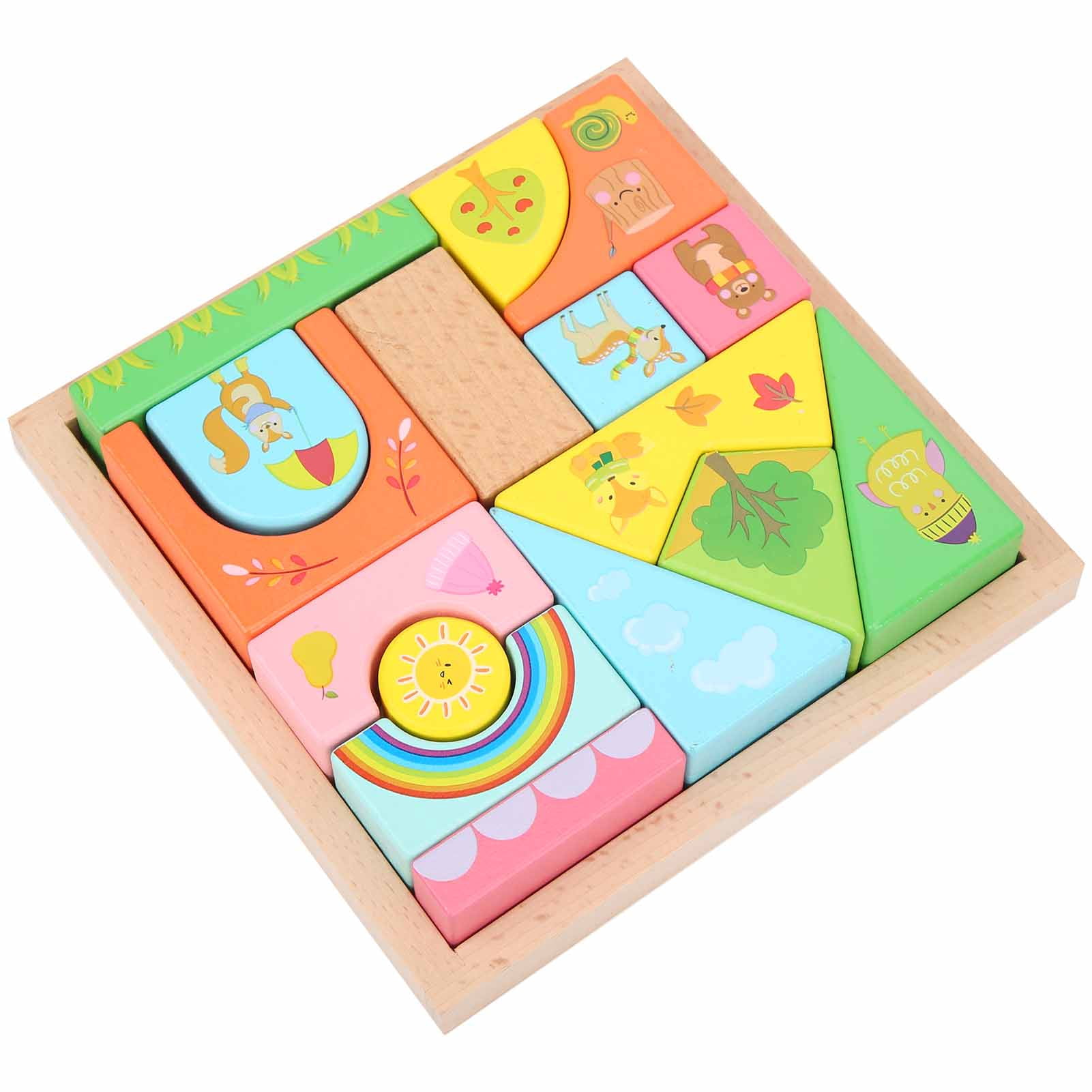 Education Assembled Toy,Shape Cognition Building Blocks Educational Building Blocks Building Blocks Toy Unbeatable Value