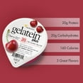 Gelatein Plus Cherry 20g Protein, Ideal for Clear Liquid Diets