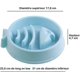 thumbnail image 2 of Slow Feeding Bowl For Dogs, Anti-bullying Bowl For Small And Medium Sized Dogs And Cats - Fishbone, 2 of 4