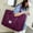 Wine, variant on VALSEEL Home Storage ClearanceFoldable Travel Duffel Bag, Tote Carry Luggage Person Item Bag Sport Duffle Weekenders Carry Overnight For Women Girls