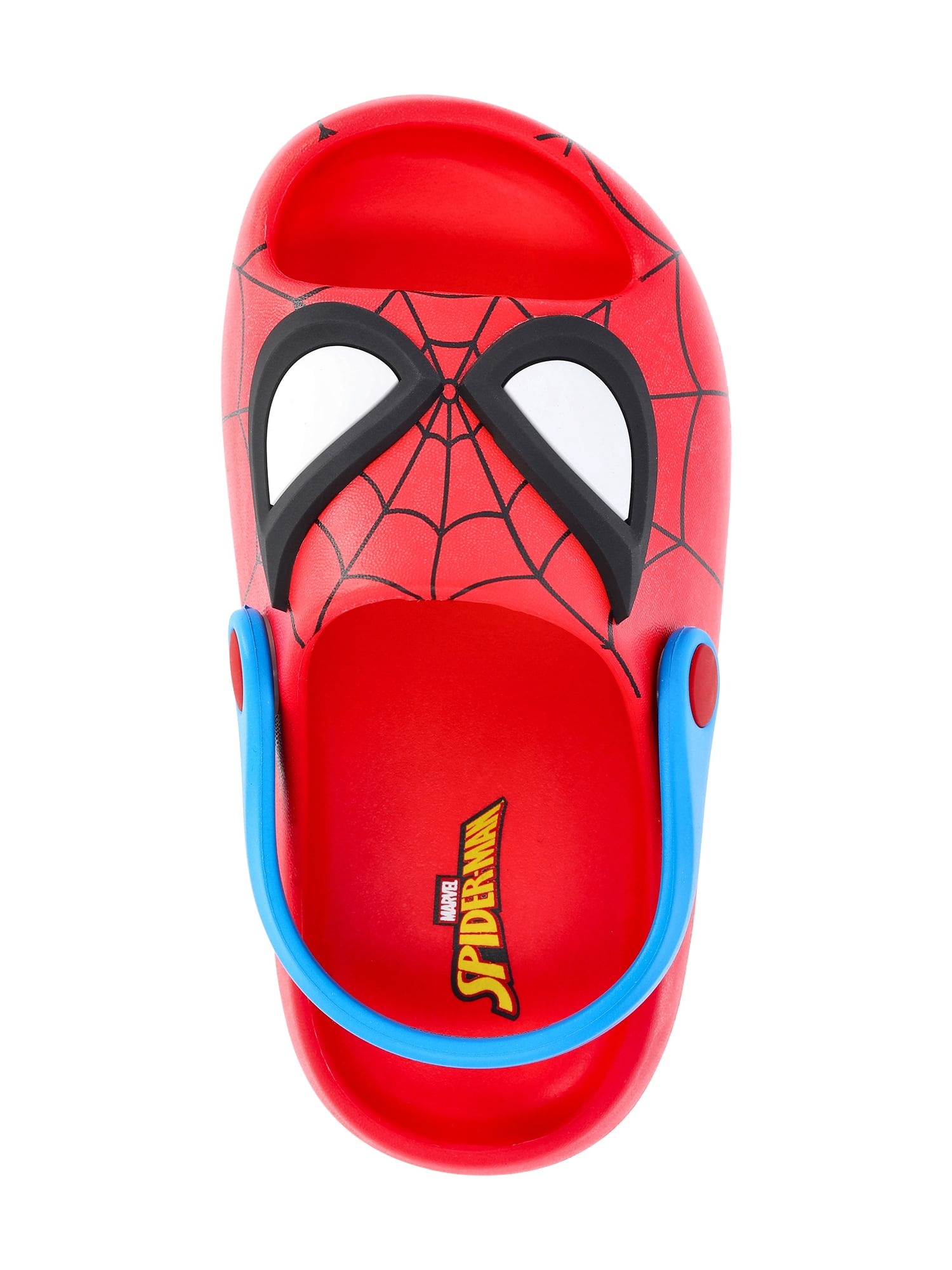 Spider Man Toddler Boys Slide Sandals with Back Strap