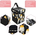 thumbnail image 2 of Penguin Foldable Car Trash Bin with Lid, Leak-Proof, Hanging Storage Bag - Trash Can for Car, Car Garbage Can, 2 of 6