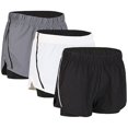 thumbnail image 1 of TFixol Pantalones cortos para correr para mujer, capa de cobertura 2 en 1, forro de compresión, deporte de descanso, 1 of 8
