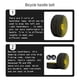 thumbnail image 3 of Soidarity Paquete de 2 cintas de manillar VIARON, manillar de repuesto, envoltura para volante, accesorios de ciclismo, repuestos, negro y amarillo Type2 NO2 Soidarity OD022362-01, 3 of 6