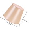 thumbnail image 2 of TABLZONE Soft Light Lampshade Fabric Round 1 Set For Wall Lamp Decorative Use, 2 of 6