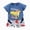 H135-Blue, variant on Toddler Pajamas 2pcs Sets Boys Outfits Short Sleeve Round Neck T-Shirt and Pull-on Shorts Clothing Loungewear(Khaki,12-18 M)
