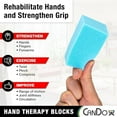 thumbnail image 2 of CanDo Hand Therapy Blocks, 2 of 5
