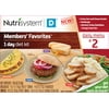 Nutrisystem D Members' Favorites 1 Day Diet Kit, Menu #2