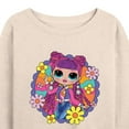 thumbnail image 3 of LOL OMG! Fashion Dolls - Skater Chick w/ Flowers - Women's Lightweight French Terry Long Sleeve Shirt, 3 of 5