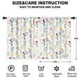 thumbnail image 2 of Blackout Kids Curtains,Pioneer Flower Floral Print Pattern Childrens Insulated Curtains Set Of 2,Bedroom Essentials,Toddler Room Decor 42"x54", 2 of 5