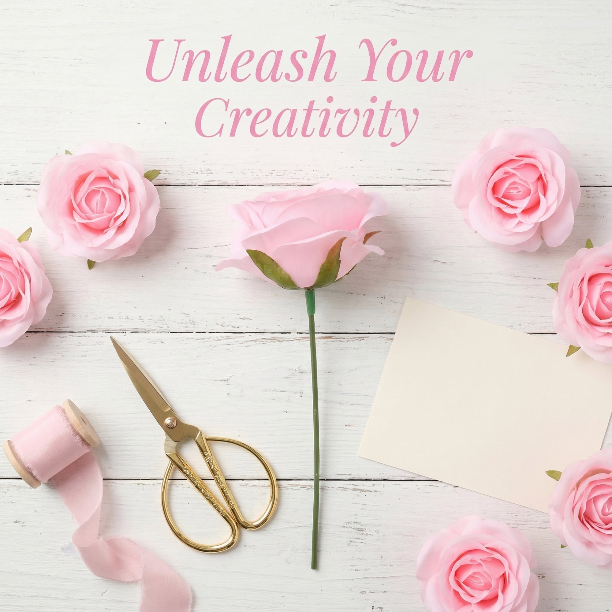 Unique Bargains Mini Craft Artificial Silk Roses Detachable Head Bouquet Pink 5.9 in